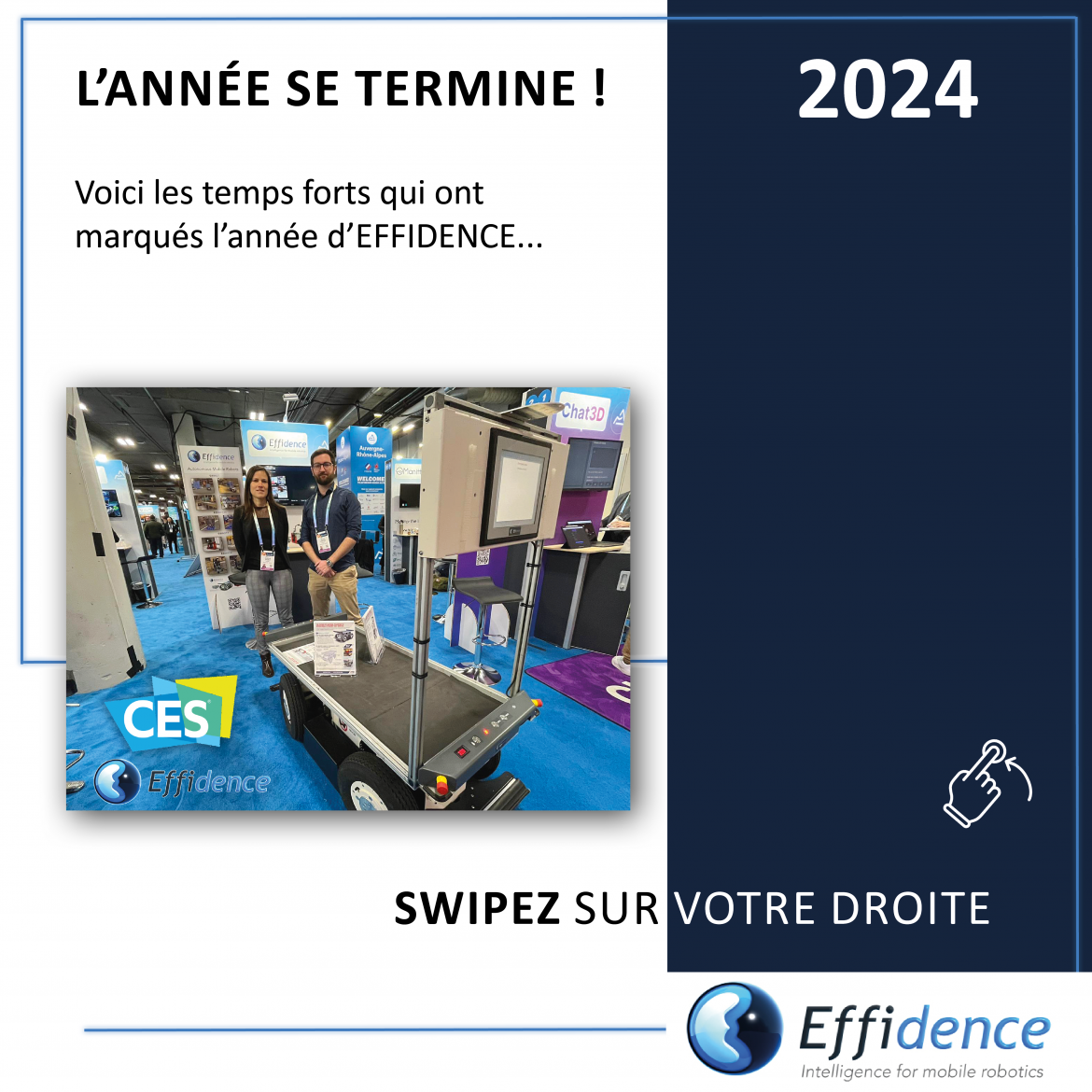 Voici un retour en image des temps marquants de l'année 2024 d'Effidence.